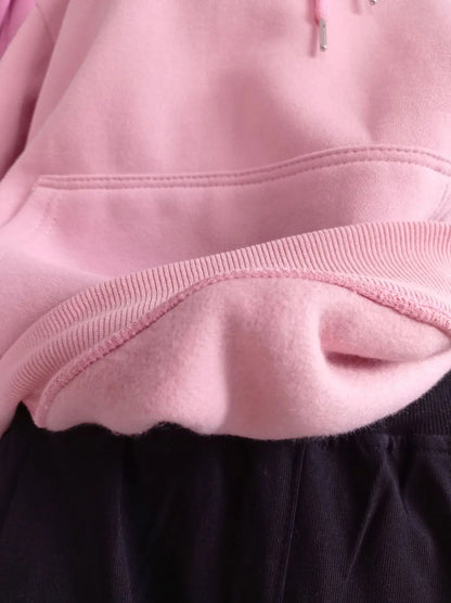 2025 Casual Hoodies Harajuku Loose Hoodie Knit Pullovers