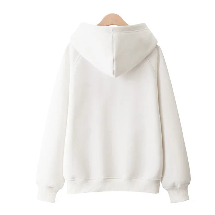 2025 Casual Hoodies Harajuku Loose Hoodie Knit Pullovers