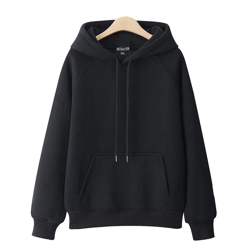 2025 Casual Hoodies Harajuku Loose Hoodie Knit Pullovers