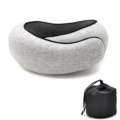 SnailFit™ U-Shape Memory Foam Travel Pillow
