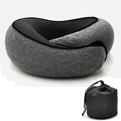 SnailFit™ U-Shape Memory Foam Travel Pillow